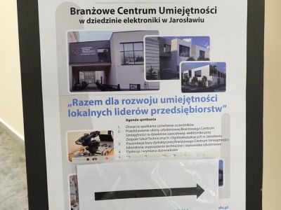 Razem dla rozwoju umiejętności lokalnych liderów przedsiębiorstw – spotkanie w BCU Jarosław